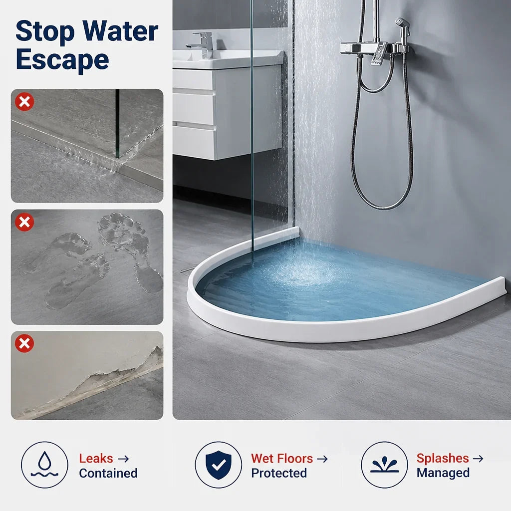 ShowerShield™ — Simple Protection for Cleaner Floors
