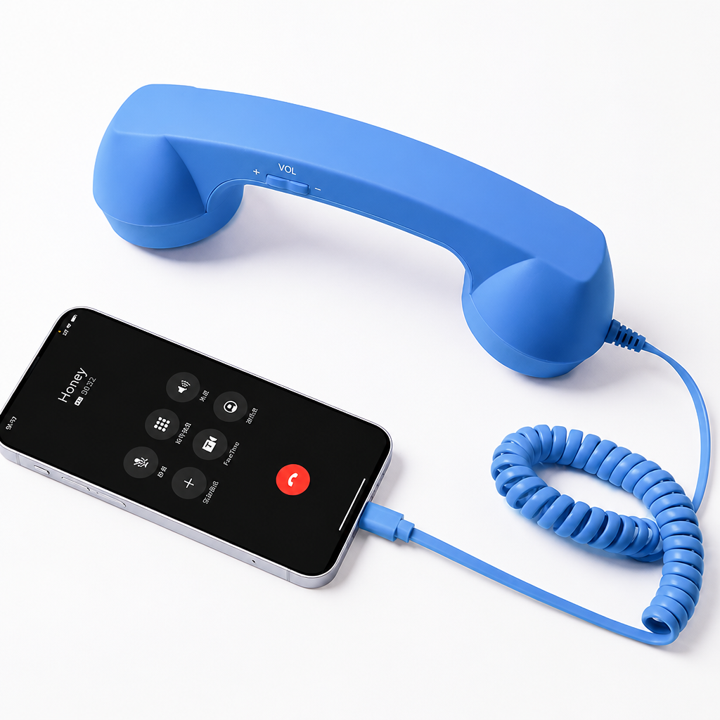 RetroCall™ - Vintage Style Smartphone Handset