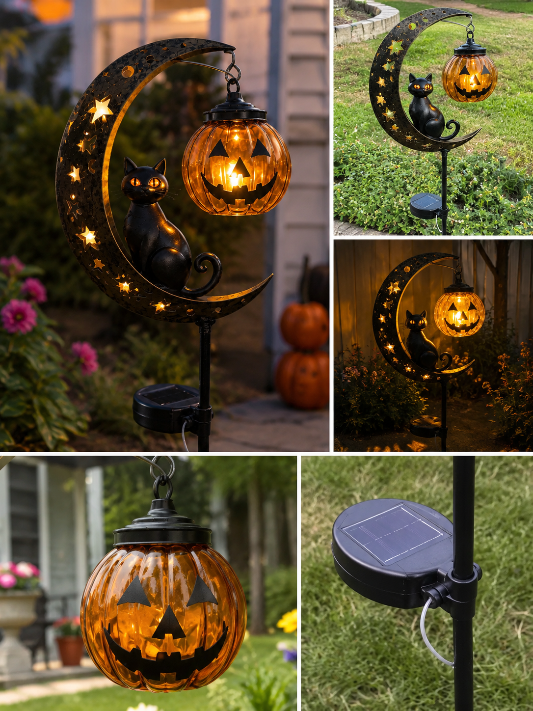 HarvestHalo™ Garden Stake Light — Ignite Your Yard with Warm, Magical Halloween Glow