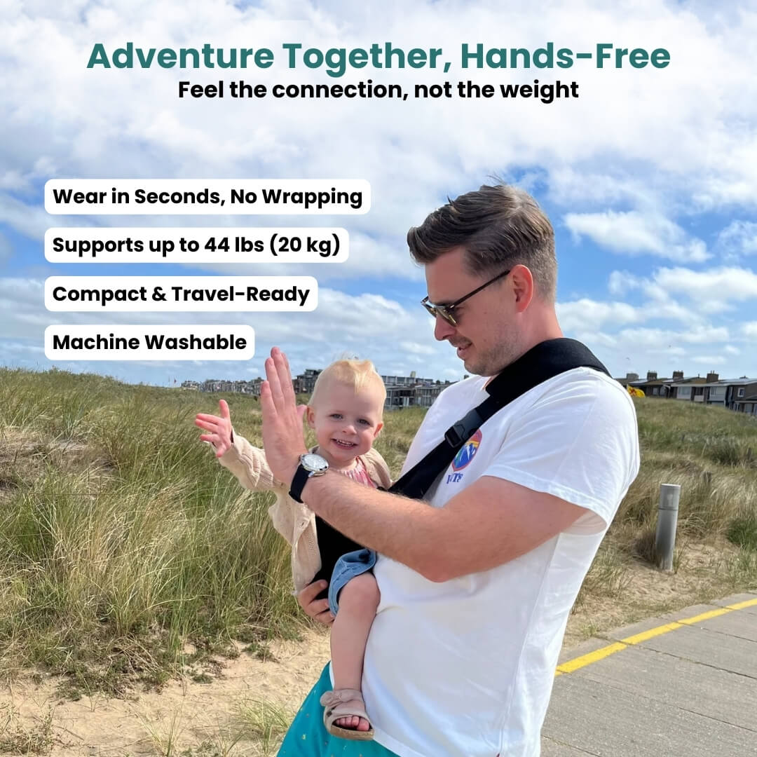 LumaNest™ — Carry Your Toddler Hands-Free with Unmatched Comfort and Joy