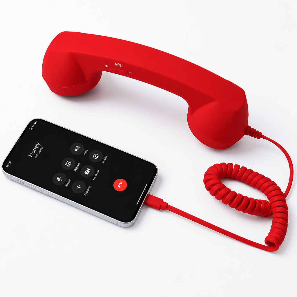 RetroCall™ - Vintage Style Smartphone Handset