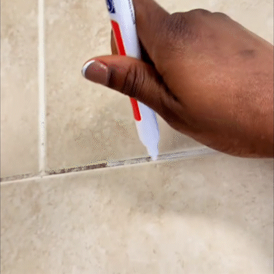 LumaSeal™ Grout Renewal Pen — Instantly Restore Stunning, Mold-Free Grout You’ll Love Showing Off