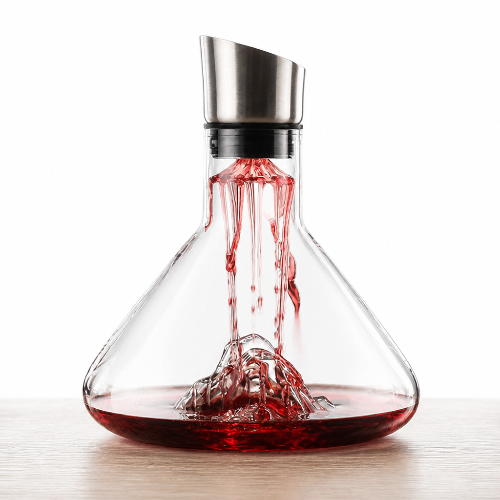 Glacio™ Cascade Aerating Wine Decanter Set