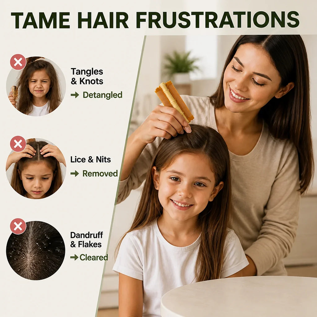 BambooGlide™ — Smooth Hair, Gentle From Root to Tip
