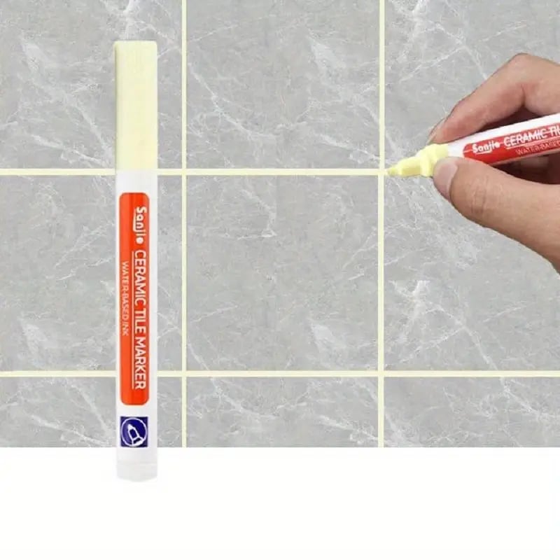 LumaSeal™ Grout Renewal Pen — Instantly Restore Stunning, Mold-Free Grout You’ll Love Showing Off