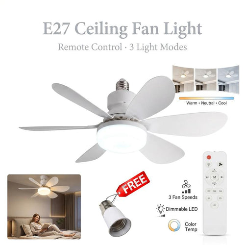 AeroLuma™ 40W LED Ceiling Fan Light — Instant Cool Comfort and Brilliant Glow, No Hassle Needed