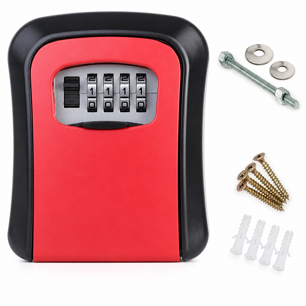 KeyVault™ — Secure Wall-Mounted Key Box