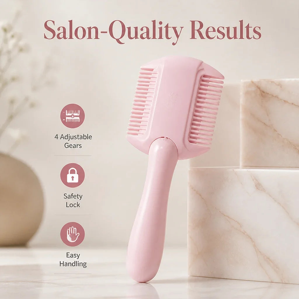 BangsEase™ — Style Your Fringe With Less Fuss