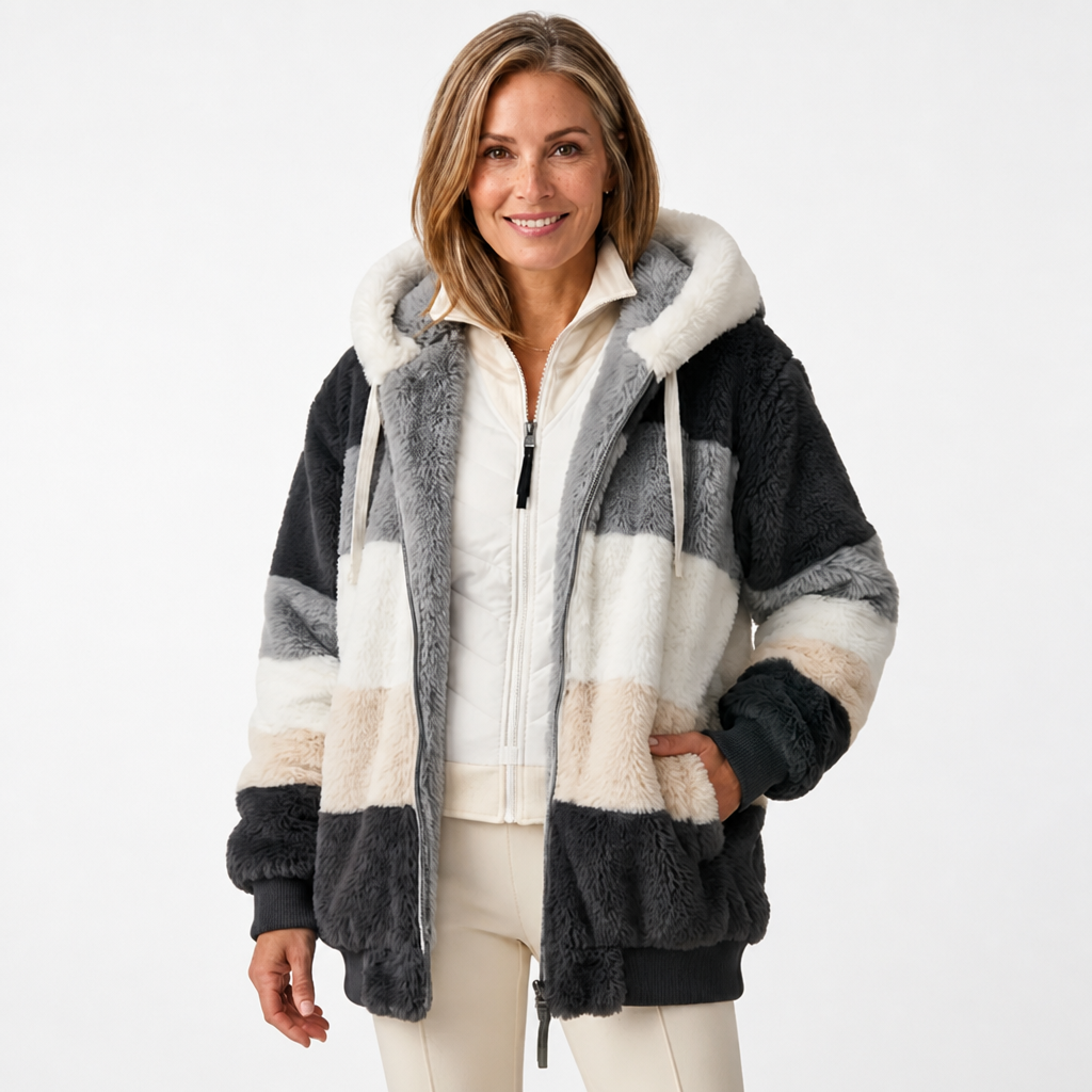 CozyLuxe™ — Oversized Sherpa Fleece Jacket