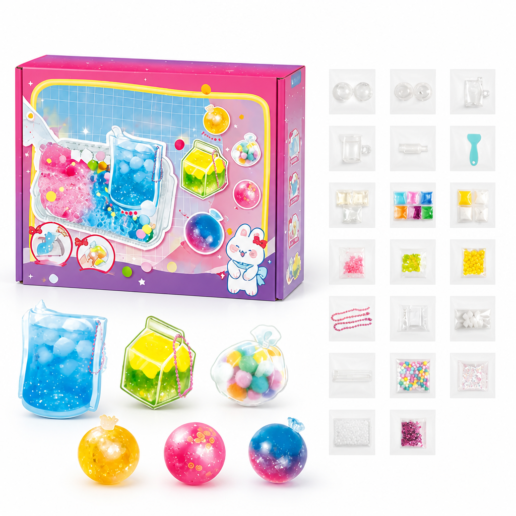 SquishBloom™ — Relaxing DIY Sensory Craft Kit