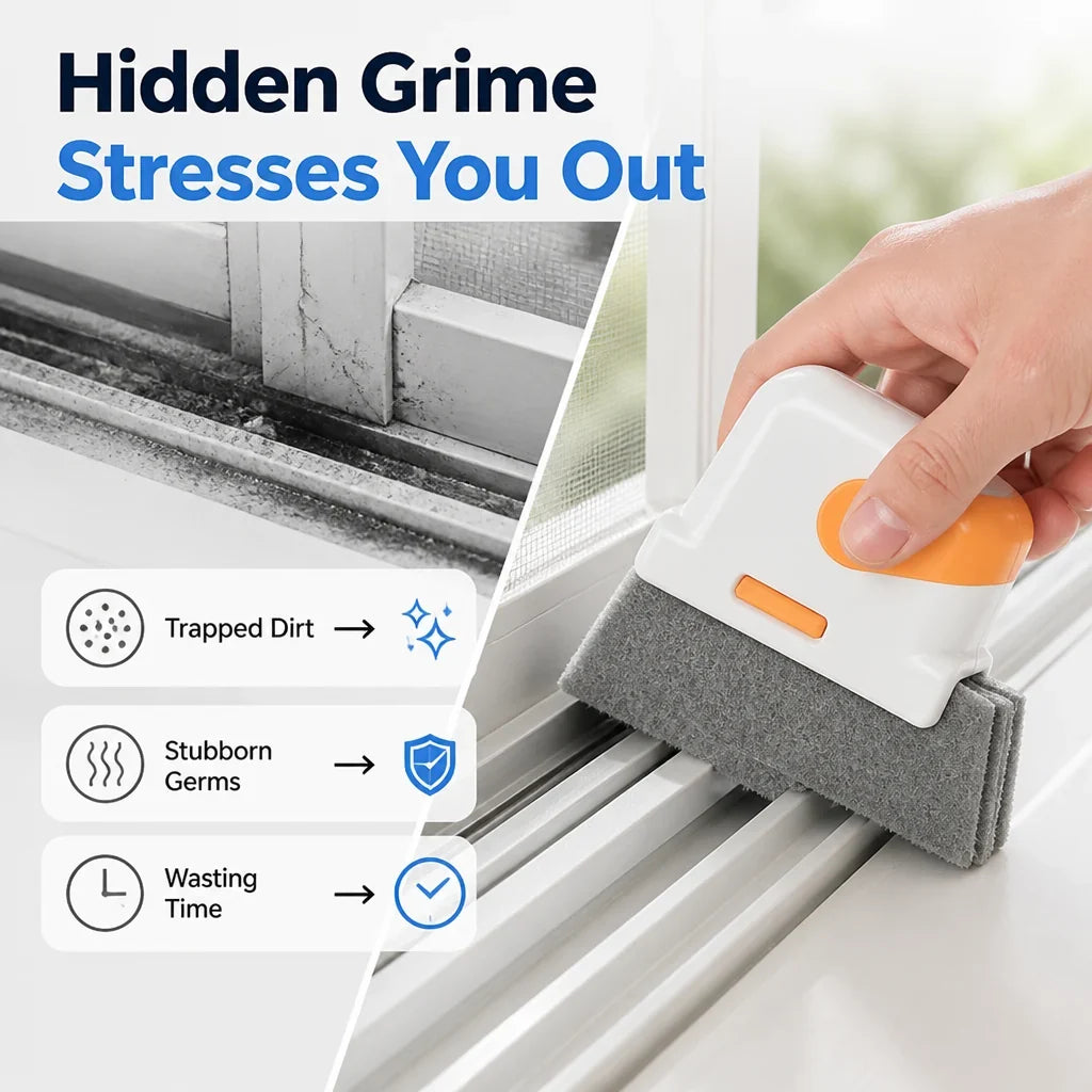 GunkGlider™ — Crush Hidden Grime Without the Scrubbing Hassle