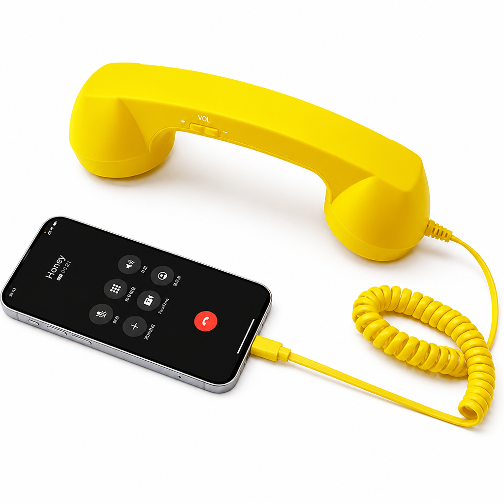 RetroCall™ - Vintage Style Smartphone Handset