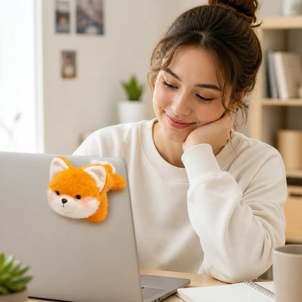 Snugglets™ Plush Animal Magnets — Cuddly Mini Fridge Friends