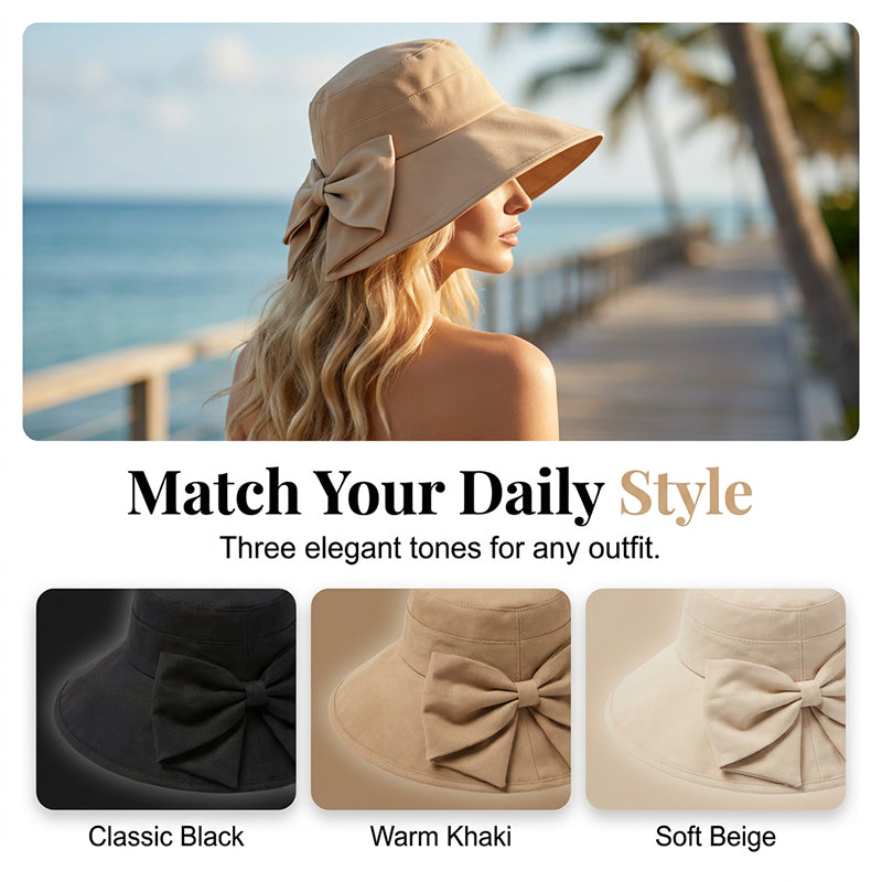 SunLuxe™ - Wide Brim Foldable Sun Hat