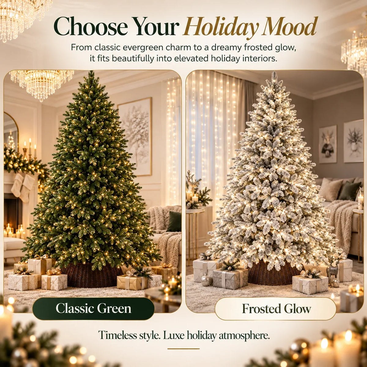 Yulewisp™ LED Christmas String Lights — Cozy Holiday Twinkle