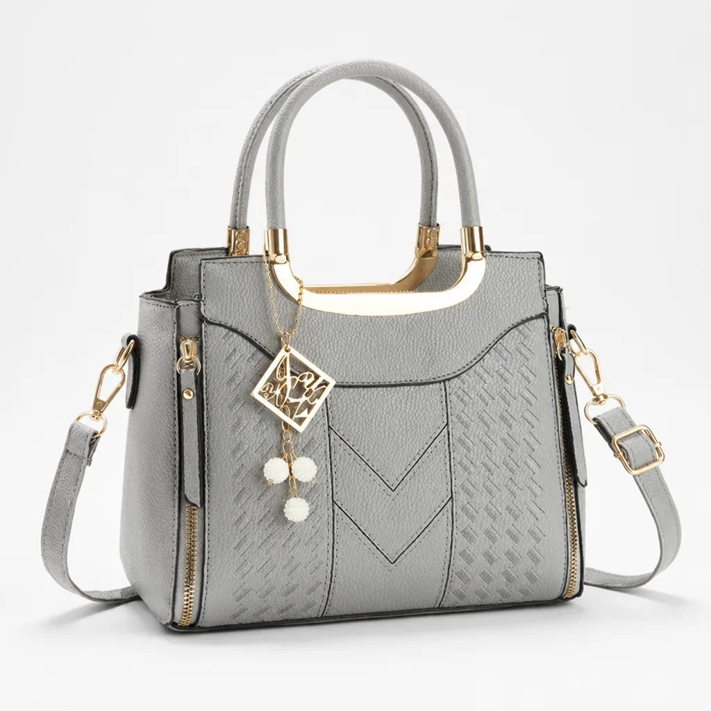 Liora Lane™ Quilted Top-Handle Handbag