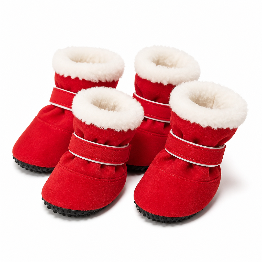 Pawkindle™ Winter Dog Boots — Keep Paws Warm and Steady