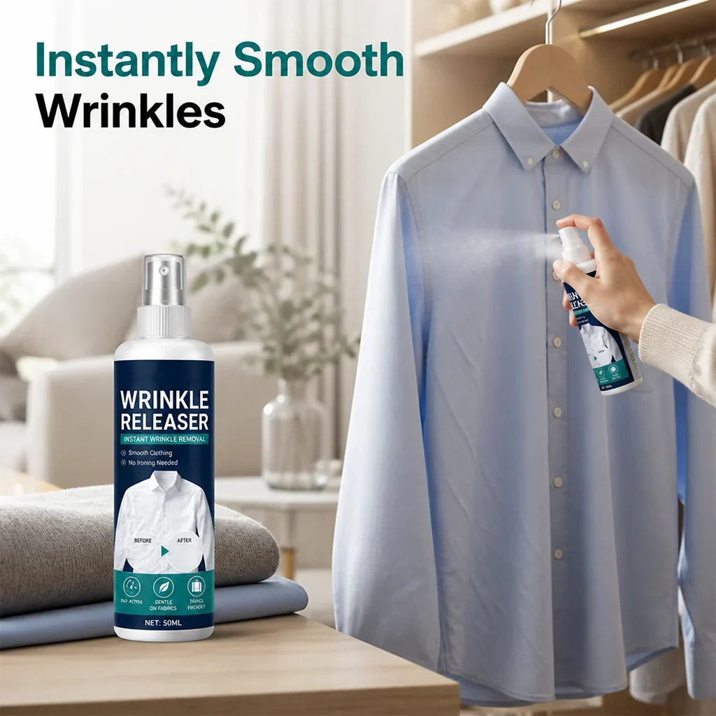 WrinkleAway™ — Smooth Clothes in Seconds