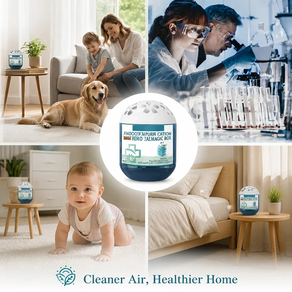 DustNest™ Passive Dust Absorber Box — Fresher-Feeling Rooms