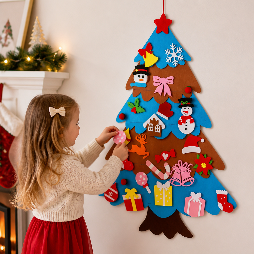 TinselTot™ Felt Christmas Tree for Kids