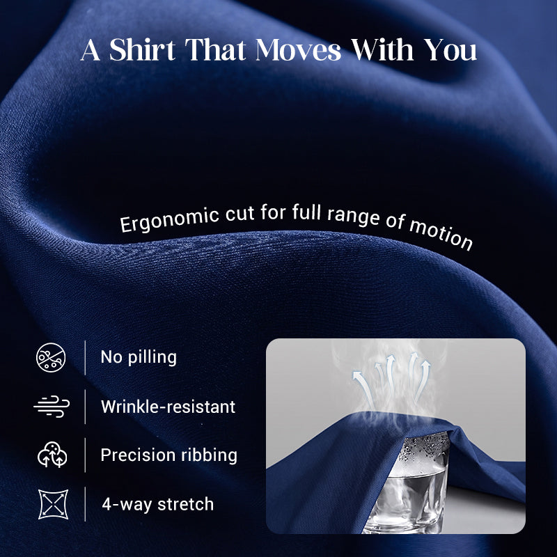 FlexFit™ - Men's Stretch Short-Sleeve Shirt