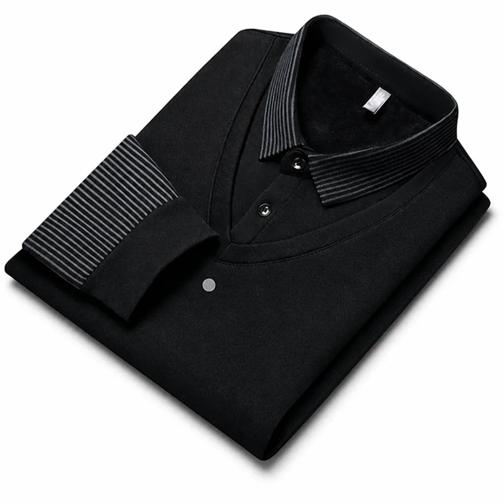 Brookvale™ Men's Fleece-Lined 2-in-1 Collared Sweater