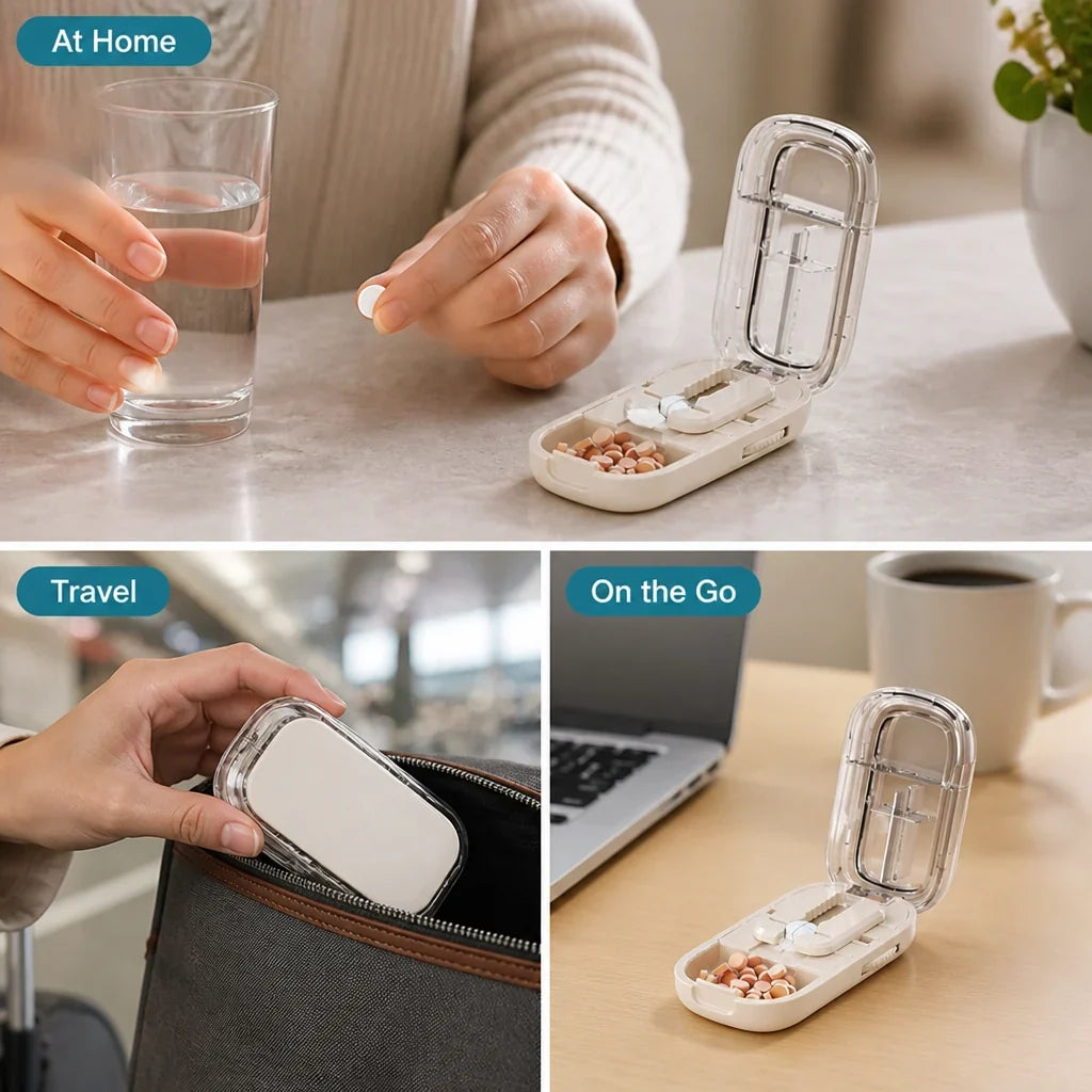MedSplit™ — Convenient Pill Cutting for Everyday Use