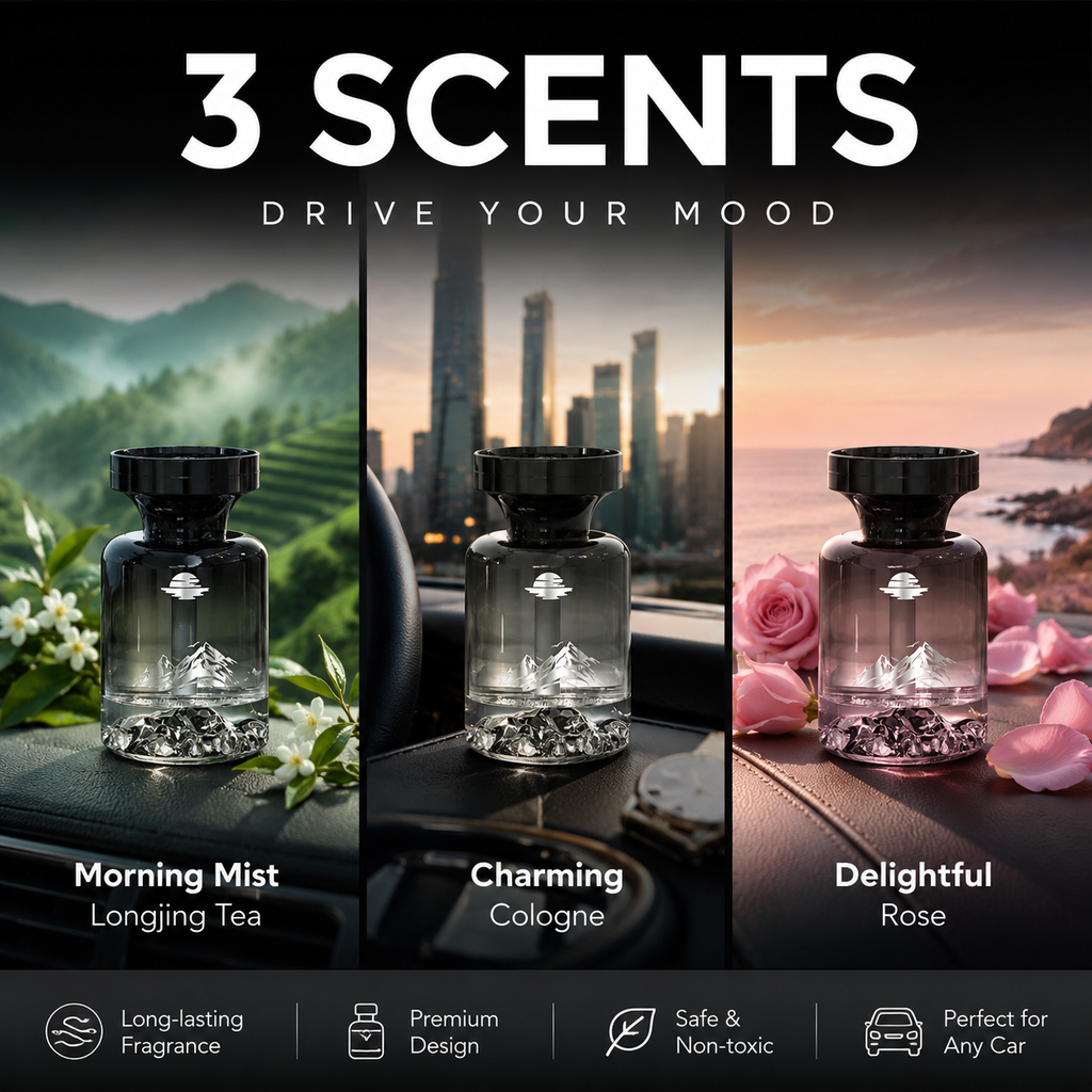 AuraBloom™ — Escape to Pure, Lasting Freshness Every Time You Drive