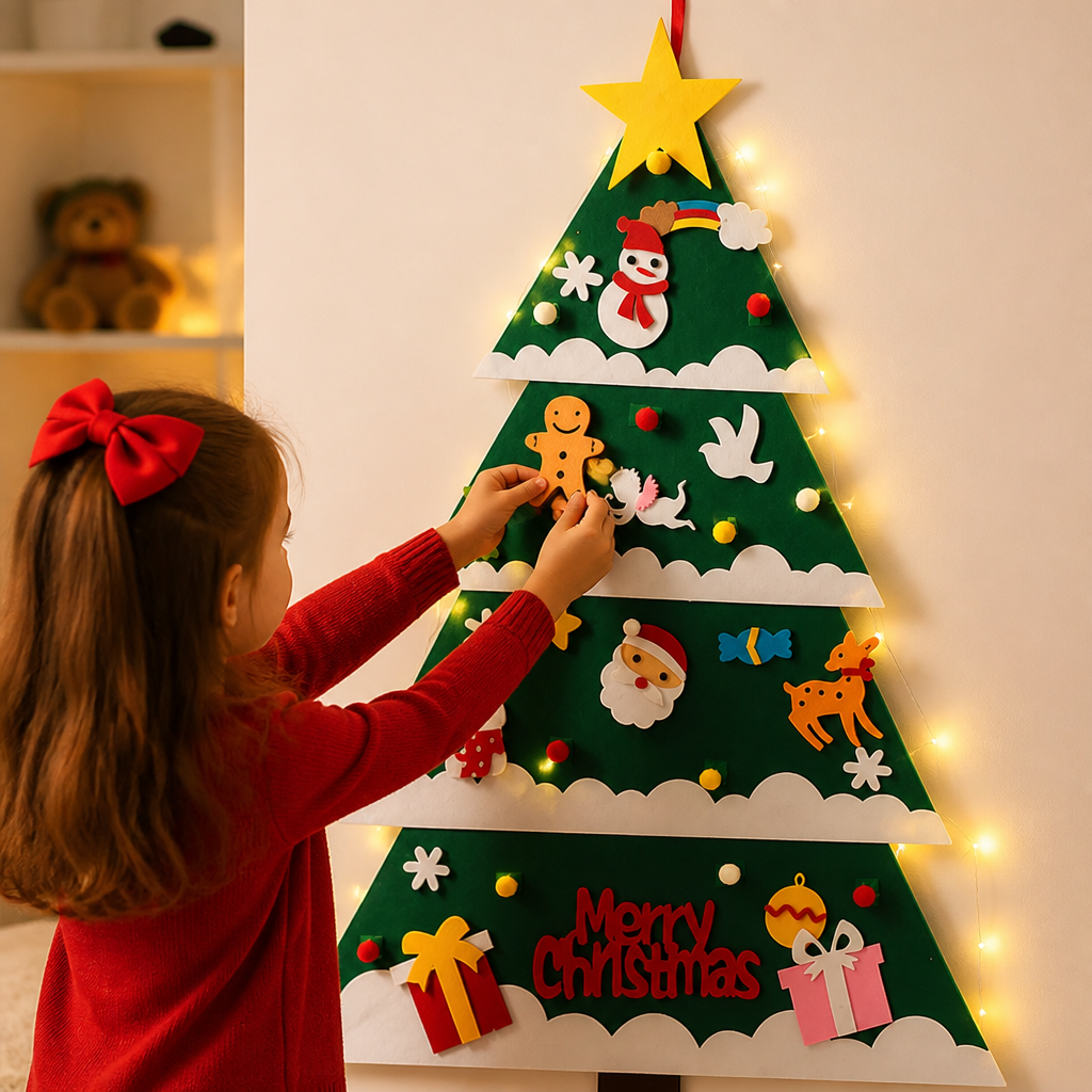 TinselTot™ Felt Christmas Tree for Kids