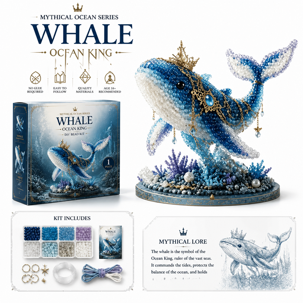 ReefBead™ 3D Ocean Animal Bead Kit — Craft Your Own Sea Creature