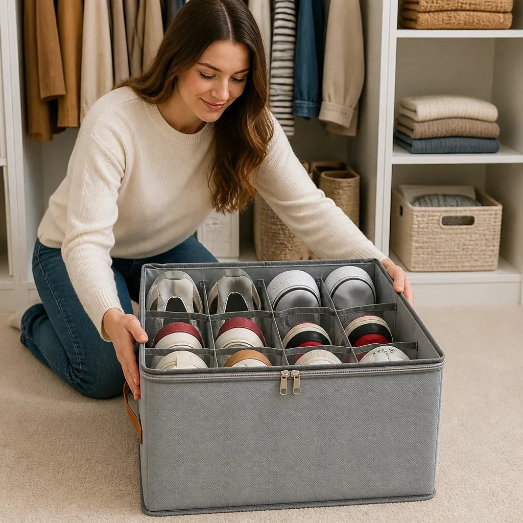 ShoeNest™ — Keep Every Pair Neat and Organized
