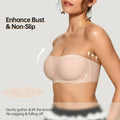 SilkyHold™ Strapless Bandeau — Feel Flawless and Fearless with All-Day Slip-Free Comfort