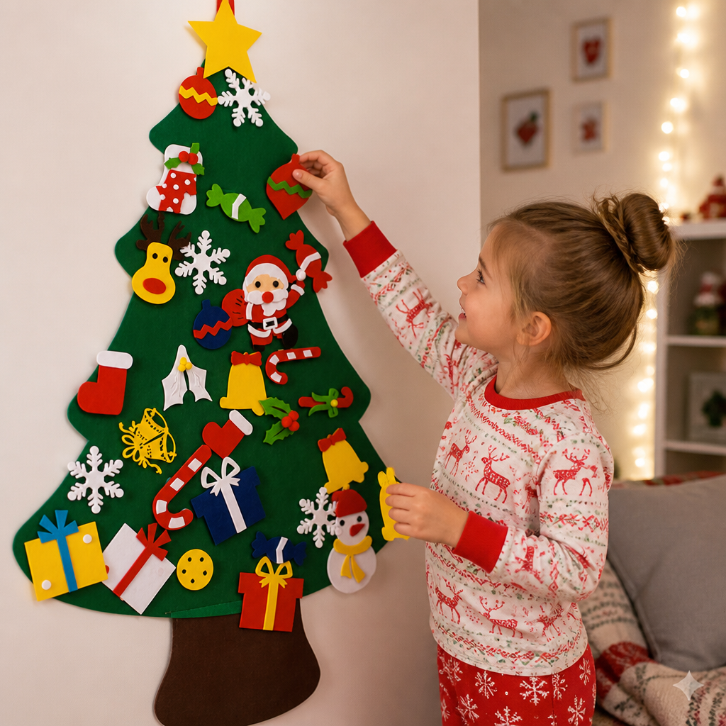TinselTot™ Felt Christmas Tree for Kids