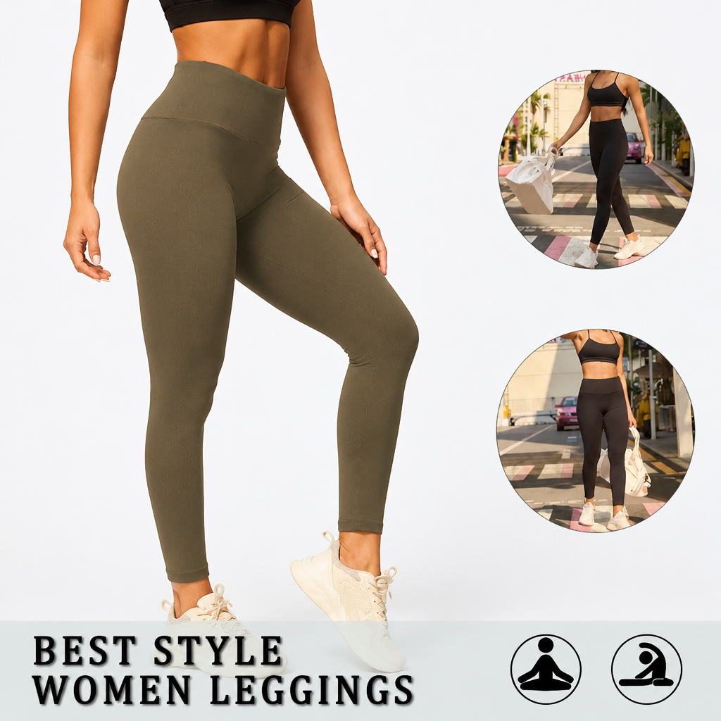 Lumeflex™ High-Waist Contour Leggings — Buttery-Soft Stretch