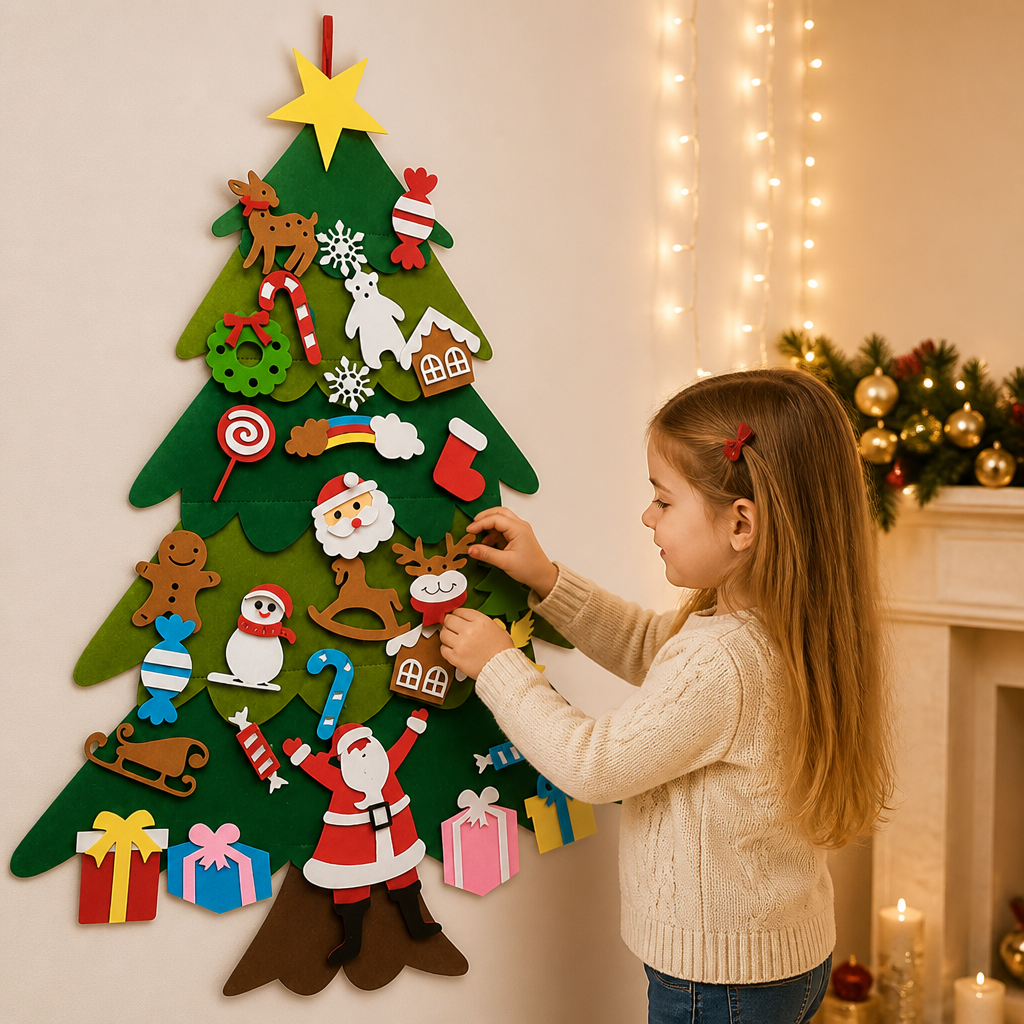 TinselTot™ Felt Christmas Tree for Kids
