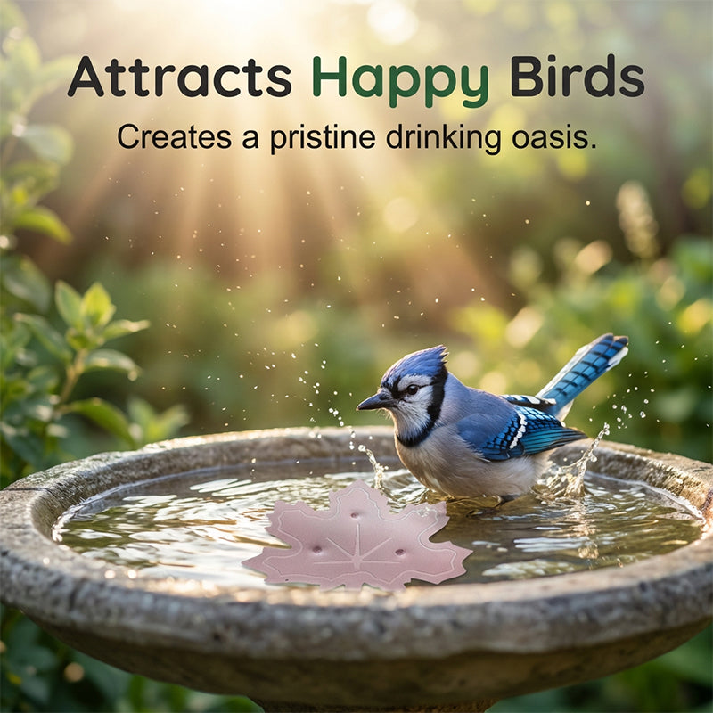 AquaLeaf™ — Transform Your Bird Bath Into a Sparkling Haven That Invites Life and Joy