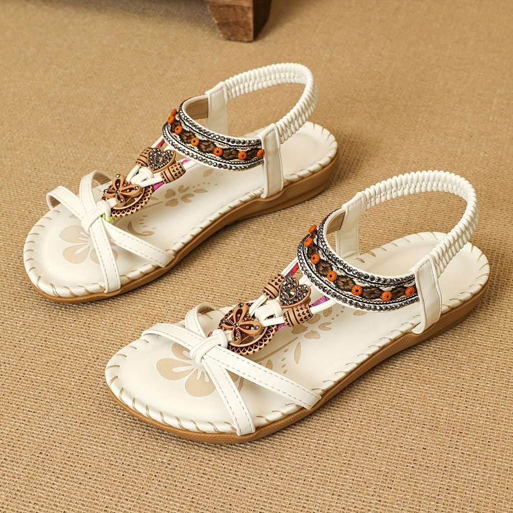 Amy | Boho Flat Sandals