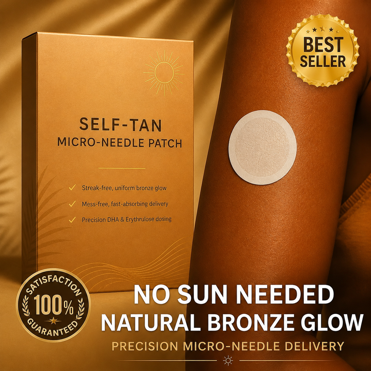 SolaraTan™ — Effortless, Sun-Free Glow That Commands Attention