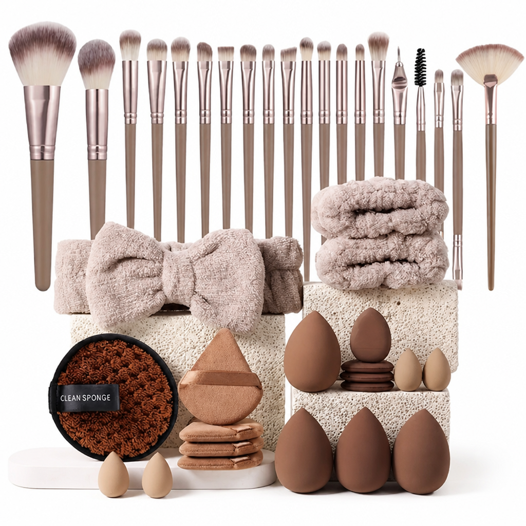 VelvetGlow™ - 32-Piece Makeup Brush Collection