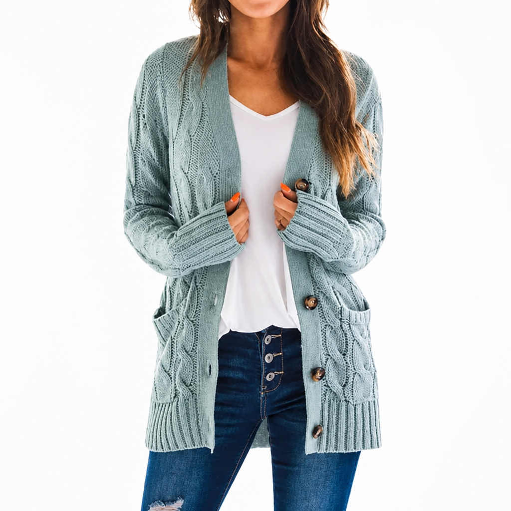 Hollis™ Women's Cable-Knit Cardigan
