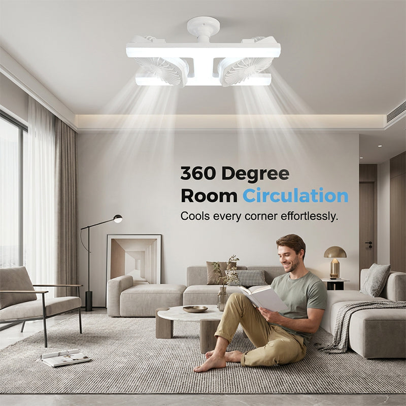 AeroBreeze™ — Command Your Comfort with Every Cool, Calm Breeze and Perfect Glow