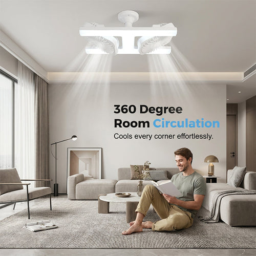 AeroBreeze™ — Command Your Comfort with Every Cool, Calm Breeze and Perfect Glow