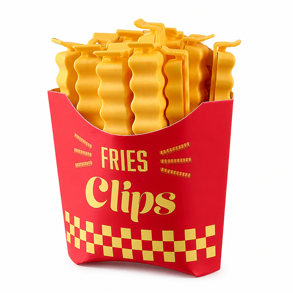 FryLatch™ Fries Chip Bag Clips — Keep Snacks Crisp