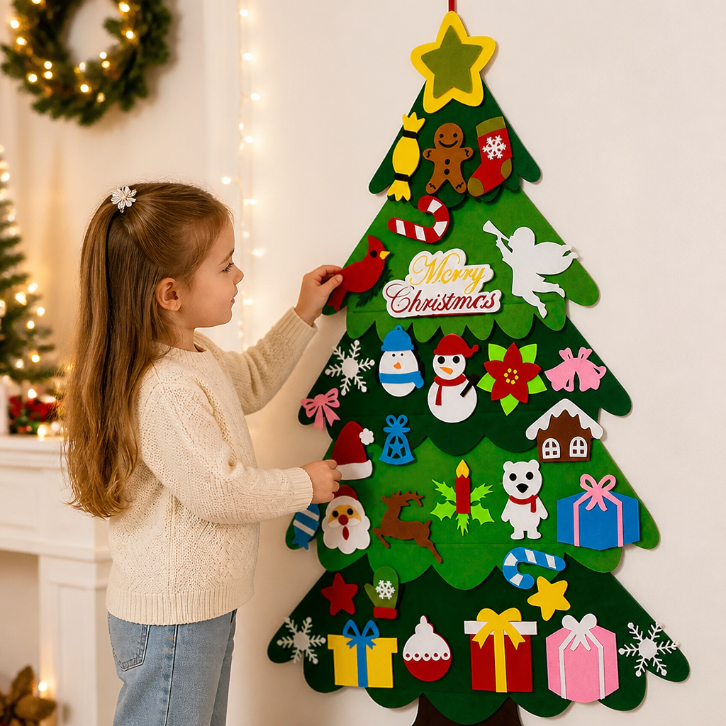 TinselTot™ Felt Christmas Tree for Kids
