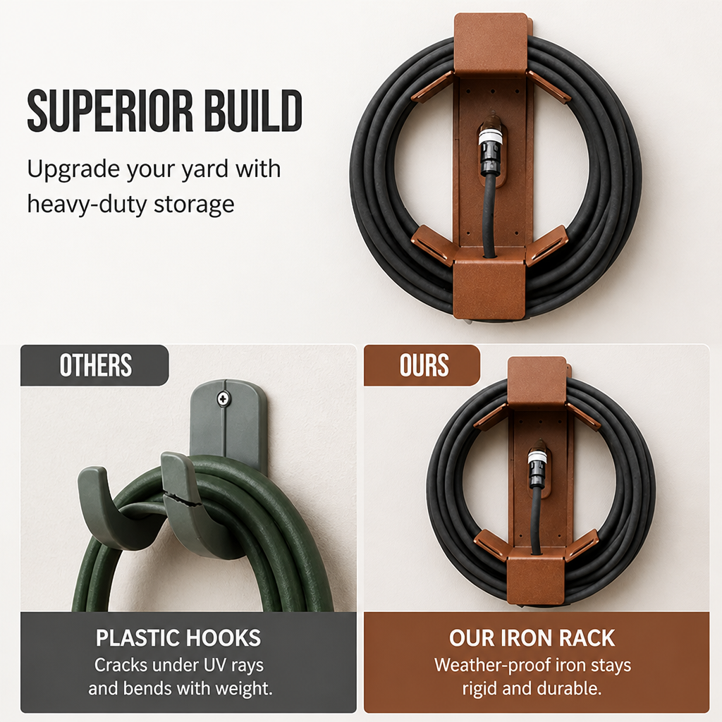 CoilEase™ Wall-Mount Hose Reel