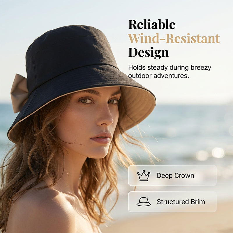 SunLuxe™ - Wide Brim Foldable Sun Hat