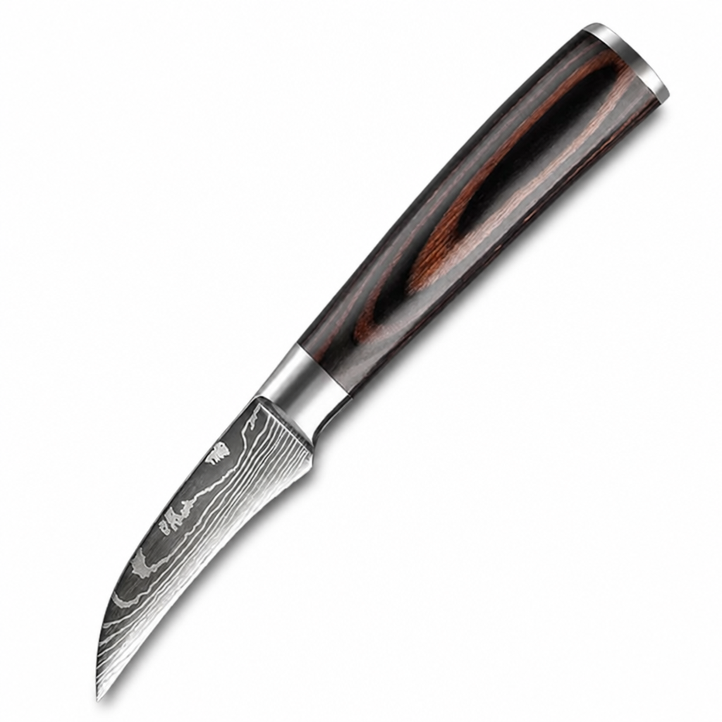 Kaizora™ 9-Piece Damascus-Pattern Knife Set — Sharp, Precise Slicing