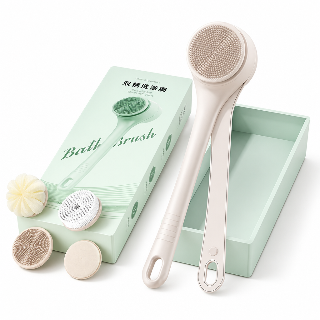 SpaSweep™ Electric Dual-Handle Body Brush
