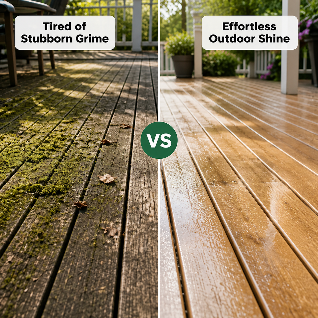 GreenGuard™ — Restore Your Outdoor Surfaces to a Fresh, Clean Finish