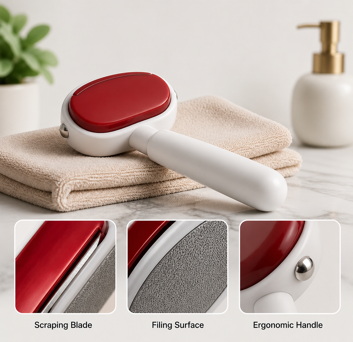 SoleSoft™ — Smooth, Soft Feet Made Easy